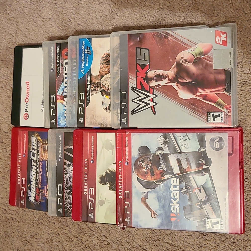 PS3 Video games